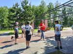 Спортивный досуг «Вместе весело играть» 5